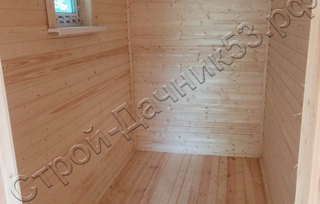 4 Каркасно-щитовой дом Д-59, 6x6м, 69.8 М², Московская область, Шаховской район, деревня Рябинки (16)